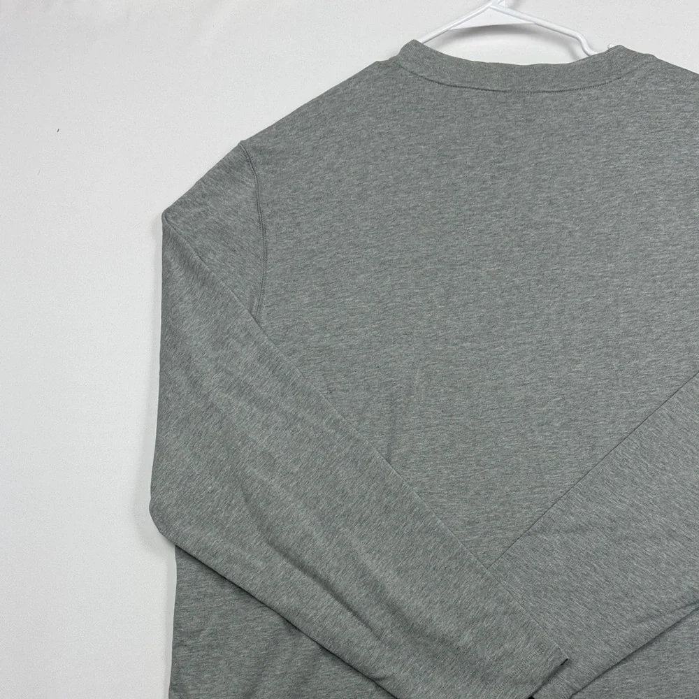 Nike Men's Heather Gray Long Sleeve Tee XXL. NWT
